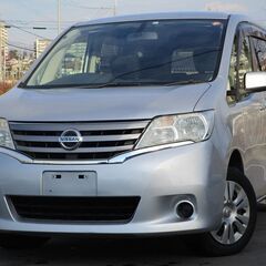 セレナ20Ｓ 予備検査渡し Ｃ26モデル 年式Ｈ23年8月 フリップダウンモニター 純正７型ナビ 左側パワースライド スマートキー バックカメラの画像
