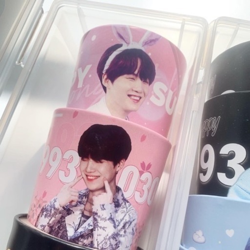 BTS ユンギ カップホルダー セット