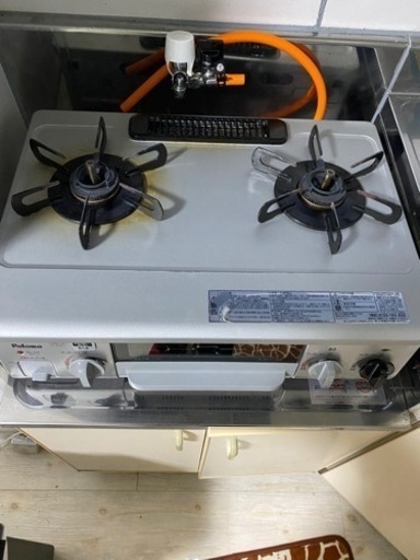 パロマ　ガスコンロ　2口　プロパンガス用