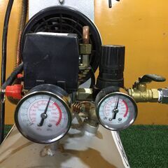 シンセイ　静音　オイルレス　エアーコンプレッサー　100V電源　38L　EWS-38の画像