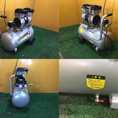 シンセイ　静音　オイルレス　エアーコンプレッサー　100V電源　38L　EWS-38の画像