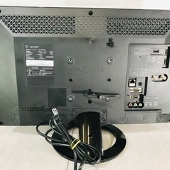 美品🌟SHARP✨AQUOS✨液晶テレビ🌟２２インチ😻清掃済😃の画像