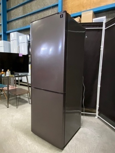 激安2ドア!!SHARP ノンフロン冷凍冷蔵庫 271L 2018年 SJ-PD27D-T