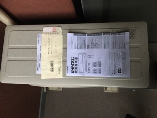 ビーバー 三菱 エアコン クーラー　冷房2.2kw 暖房2.5kw 6畳用 100v SRK22TX