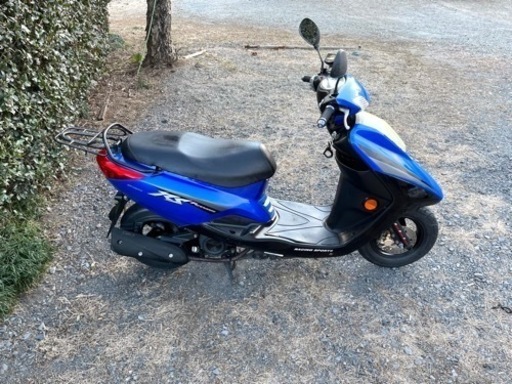 149.  ヤマハ　フューチャーRS125  小型　バイク 125cc 車体