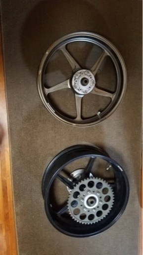 【GPZ900R用】ゲイルスピード17インチ前後ホイールセット