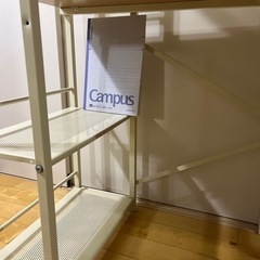 決まりました　棚つきデスクの画像