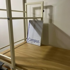 決まりました　棚つきデスクの画像