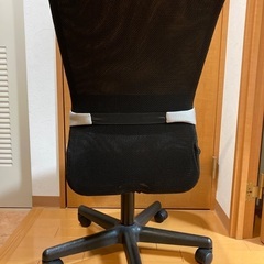 【ニトリ】オフィスチェア グレーの画像