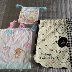 巾着　3枚セットの画像