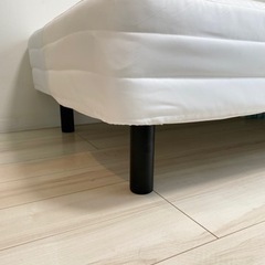 引き取りに来れる方のみ！無印　脚付マットレスの画像