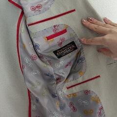 《無料》スーツジャケット　★裏地がステキ★の画像