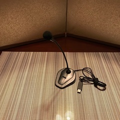 パソコンで使用する外付けマイク（USB接続）