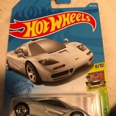 新品‼️未使用‼️ホットウィル、マクラーレンF1‼️シルバー‼️の画像