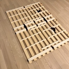 決まりました！ダブルすのこベッドの画像