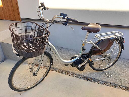 2020年モデル　電動自転車　PAS With パス　ウィズ　美品　3段変速　後ろに子供乗せ可