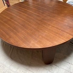 折り畳み円卓　直径110cm