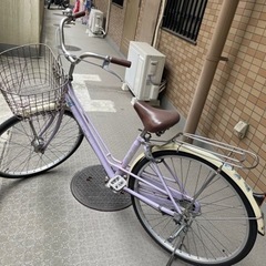 中古自転車　ママチャリの画像