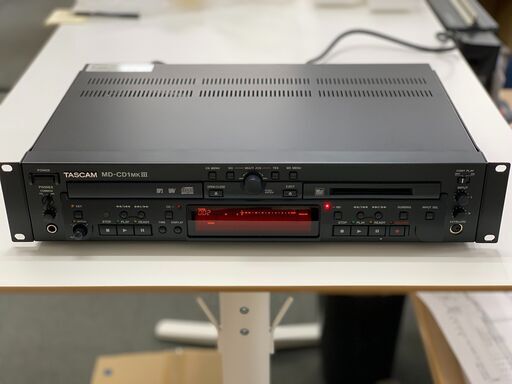 【正規品】TASCAM MD/CDコンビネーションデッキ/プレーヤー MD-CD1BMK3　【2】（在庫2台）