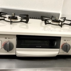 【美品】ガステーブル　プロパンガス