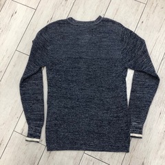 【G-star RAW】ジースターロゥ　ニット　ネイビー　XS　メンズの画像