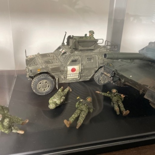 TAMIYA ケース付き 陸上自衛隊戦車