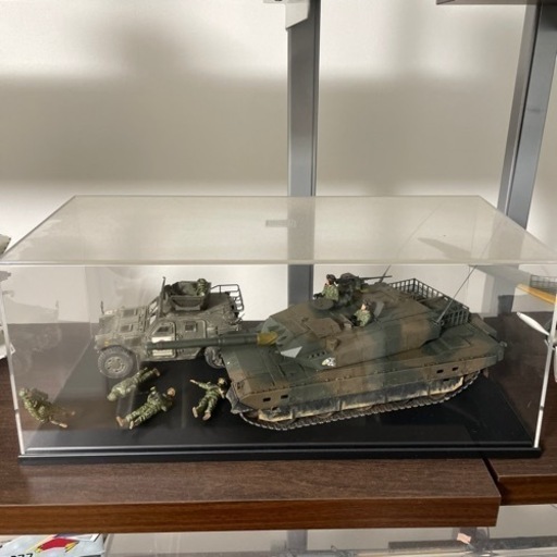 TAMIYA ケース付き 陸上自衛隊戦車