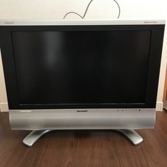 SHARPテレビ　液晶割れジャンク品　