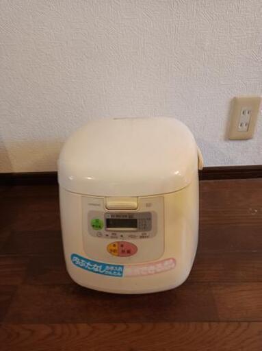 1升炊きの炊飯器