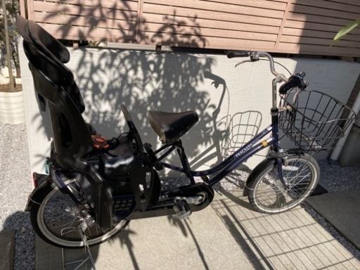 丸石サイクル フラッカーズココッティ 20型 フリーパワー 子乗せ自転車 非電動