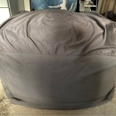 美品★無印良品ビーズクッションの画像