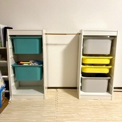 IKEAの棚　トロファスト　2個セット