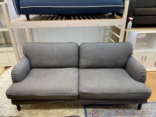 【リサイクルサービス八光　田上店　配達設置OK】IKEA　3人掛けソファ　STOCKSUND ストックスンド