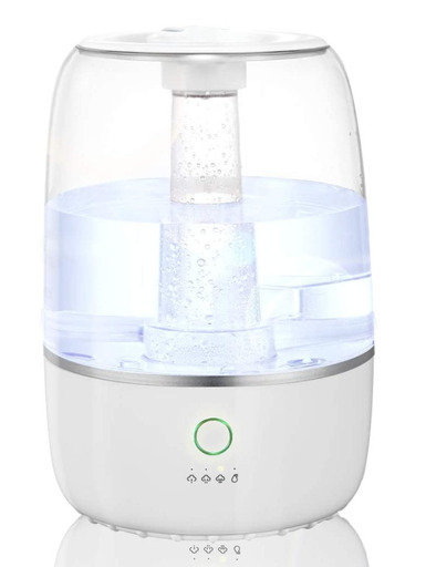 【新品】加湿器 大容量 超音波式 次亜塩素酸水対応 4.5L 抗菌フィルター搭載 上から給水 長時間 77時間連続加湿 ハイパワー 自動加湿調整 18畳対応 アロマ対応 4.5リットル 大型 空焚き防止機能 360度回転 ツインノズル HG-ASL010