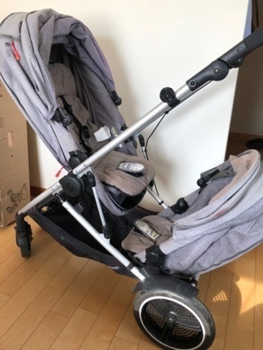 phil&teds 双子用ベビーカー