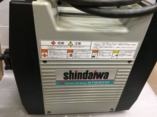 shindaiwa 新ダイワ やまびこ TIG溶接機 STW301D 直流インバーター 200V 中古