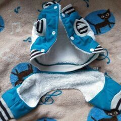 未使用 超小型犬服裏ボア コート ﾂﾅｷﾞジャンパー 仔犬の画像