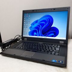 【取引中です】DELL　LATITUDE　SSD搭載　15インチ...
