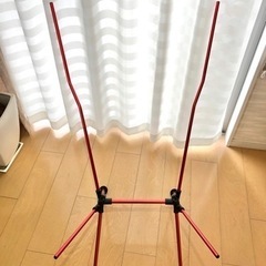 アウトドアチェアのフレームの画像