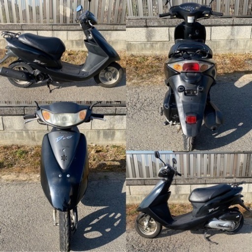 ☆ディオ低燃費4スト.AF62型☆タイヤ・シート・プラグなど新品交換^_