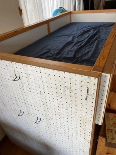 IKEA ロフトベッド KURAとジャングルのテント
