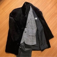 美品［SAGA MINK］メンズ シェアードミンク