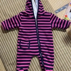 赤ちゃん用おくるみジャンバー50-60cm