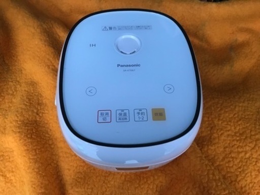 Panasonic IHジャー炊飯器 3.5合SR-KT067-W ホワイト