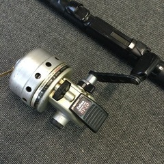 中古　振出竿　釣り竿　リール　セット　波止小継　300 NISSIN   Daiwa SPINCAST ST−20の画像