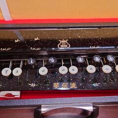 大正琴　白鷺　ハードケース付き　中古の画像