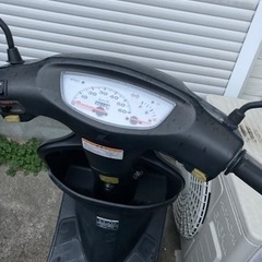 原付バイク不動車、ライブディオの画像