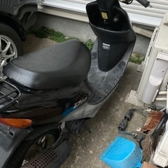 原付バイク不動車、ライブディオの画像
