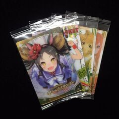 CC231 ウマ娘 プリティーダービー ツインウエハース 4枚