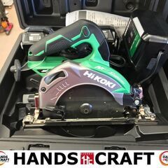 ✨限定価格✨ハイコーキ　未使用　C3606DA　コードレス丸のこ　緑　フルセット✨うるま市田場✨